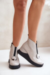 Boty na klínovém podpatku model 201015 Step in style 37