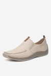 Polobotky Rieker L1779-60 Přírodní kůže (useň) - Lícová
