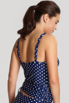 Vrchní díl plavek Swimwear Anya Spot Balconnet Tankini navy/ivory SW1011 95GG