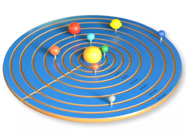Moyo Montessori Moyo Montessori Nové puzzle - mapa - 9 planet