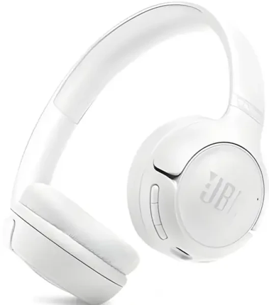 JBL Tune 530BT bílá / Bezdrátová sluchátka / Na uši / Bluetooth 6.0 / výdrž 76 h (57983130262)