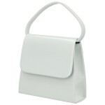 Elegantní dámské psaníčko kufříkového střihu Esmeralda new, bílé