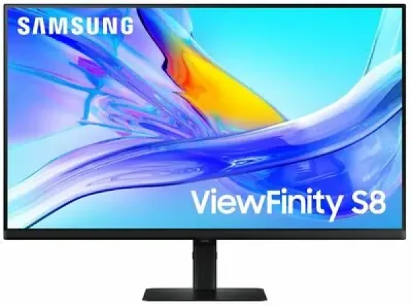 Rozbaleno - 32" SAMSUNG ViewFinity S8 černá / VA / 3840 x 2160 / 16:9 / 5ms / 3000:1 / 350cd / HDMI+DP / rozbaleno (LS32D800UAUXEN.rozbaleno)