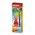 Kores plastelína 10 základních barev, 200 g