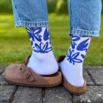 Ponožky Eleven Cuba Fiesta White Velikost: M (39-41)