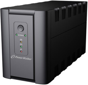 PowerWalker VI 1200 SH / záložní zdroj UPS / 1200 VA / 600 W / 2x Schuko / 2x IEC 13 / RJ11 / RJ45 / USB (10120050)