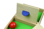 Moyo Montessori Moyo Montessori Deska s otvorem k prostrkávání míčku a disku