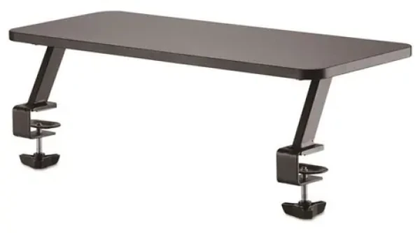StarTech Klešťová polička pod monitor XL / Držák / do 32" / nosnost 20 kg / šířka 260 mm (MNRISERCLMP)
