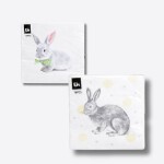 Dortisimo Ubrousky se zajíčkem a žlutými puntíky (16 ks)