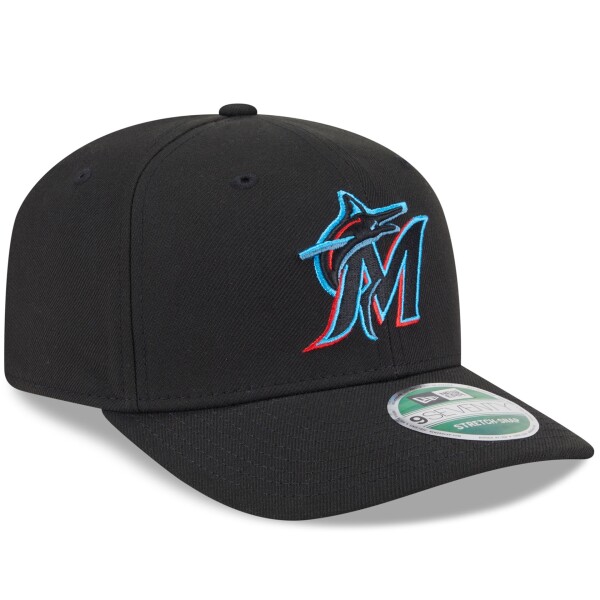 New Era Pánská kšiltovka Miami Marlins MLB Player Replica 9SEVENTY Stretch-Snap Game