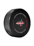 Inglasco / Sherwood Puk Washington Capitals Official Game Puck 2022-2023