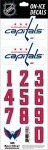 Sport Star Samolepky na helmu Washington Capitals NHL Decals
