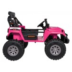 Mamido Elektrické autíčko Extreme Sport 4x4 s proměnlivou velikostí růžové