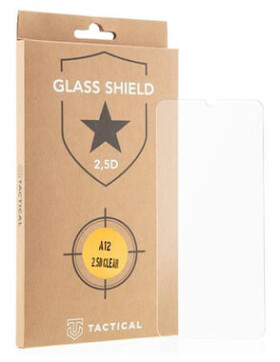 Tactical Glass Shield 2.5D sklo pro Samsung Galaxy M12 A12 A32 5G A02s čirá (8596311140563)