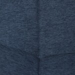 Židle jídelní, modrá látka, černé kovové nohy