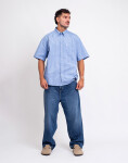 Carhartt WIP Brandon Pant Blue marble used wash M