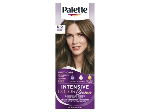 Palette Intensive Color Creme barva na vlasy Tmavě plavý 6-0