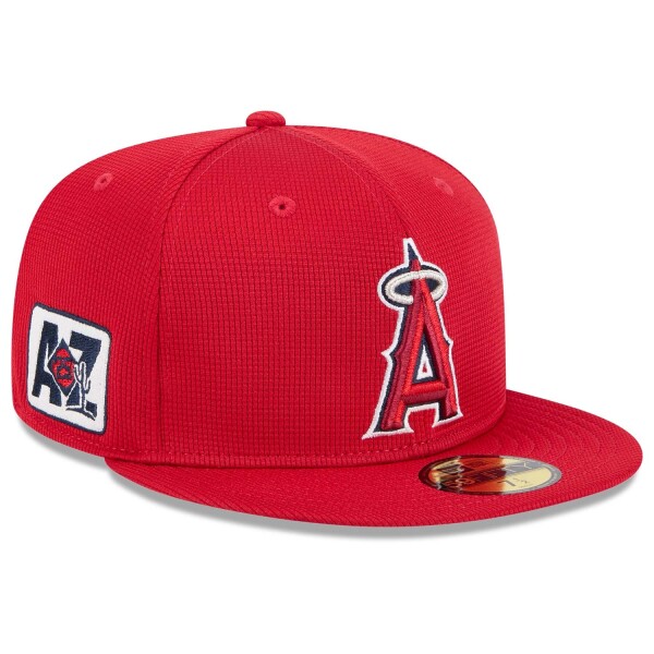 New Era Pánská kšiltovka Los Angeles Angels MLB Colorado Rockies 2025 Spring Training 59FIFTY Fitted Velikost: 7 1/4