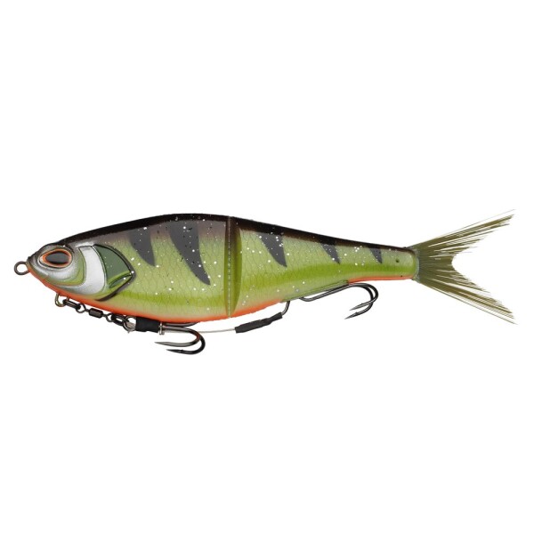 Berkley Gumová Nástraha PowerBait Chop Block Fire Perch - 15cm 28g,Berkley Gumová Nástraha PowerBait Chop Block Fire Perch - 15cm 28g