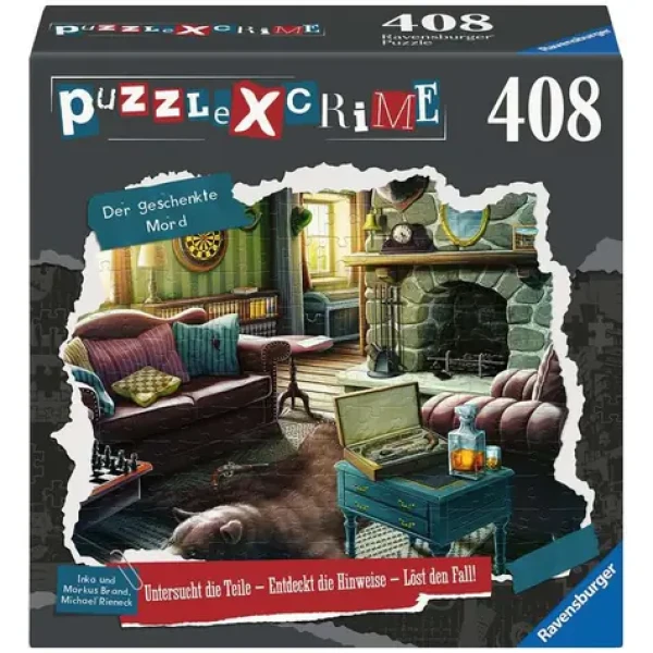 Ravensburger Puzzle X Crime: Geniální vražda