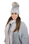 Kamea Hat&Scarf K.22.261.01 Růžová OS