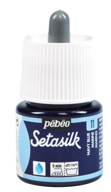 Pébéo Barva na hedvábí Setasilk 45 ml - modrá námořnická 11