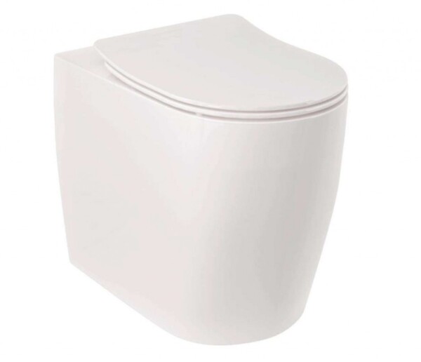 KLUDI - Resa R Stojící WC, vario odpad, Rimless, lesklá bílá 23WCB0443