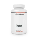 Železo - GymBeam (bez příchuti, 120 kaps.) (28393-1-120kaps-unflavored)