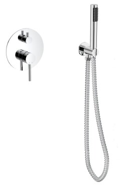 BESCO - Podomítkový sprchový/vanový set VEO II chrom BABWVSPCHII