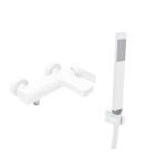 Vanová baterie SAT B-Way s vanovým setem 150 mm bílá matná SATBSBW222BSET1 SATBSBW222BSET1