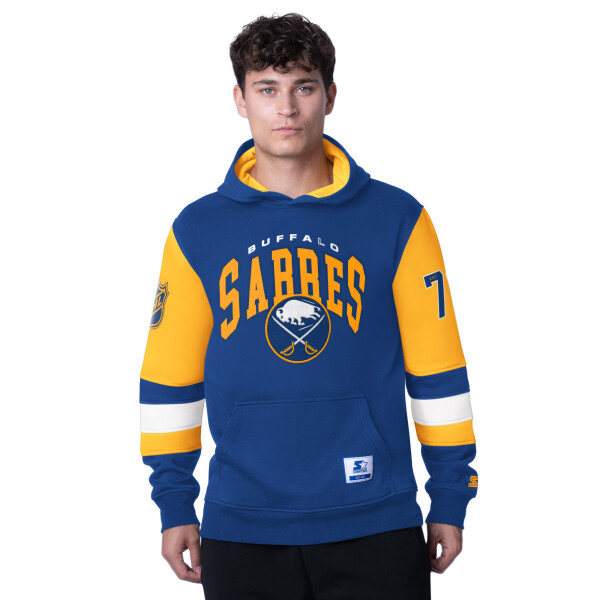 Starter Pánská mikina Buffalo Sabres NHL End Zone Fleece Hoodie Velikost: L