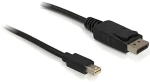 Delock Mini DisplayPort - DisplayPort černá / Video kabel / 2 m / 4K / 60 Hz / DP 1.2 (82438)