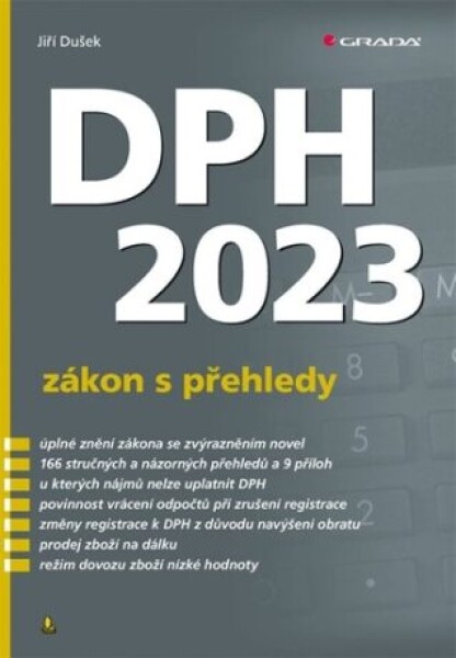 DPH 2023 zákon přehledy Jiří Dušek