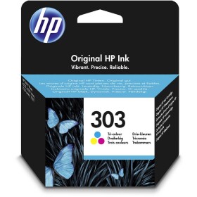 HP Ink 303 originál azurová, purppurová, žlutá T6N01AE Inkousty - HP T6N01A - originální