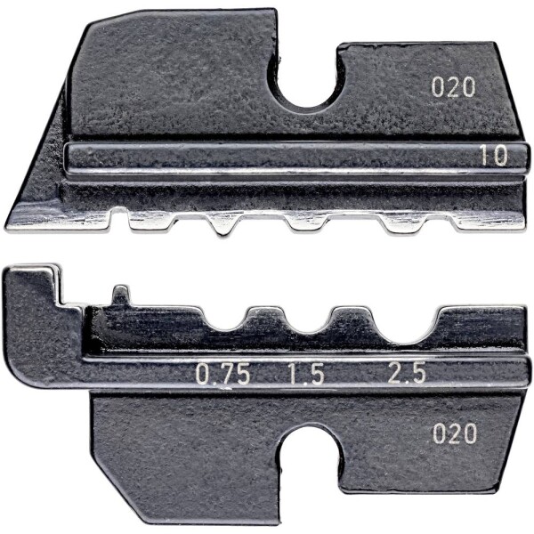 Knipex KNIPEX 97 49 10 krimpovací nástavec neizolované krimpovací kabelové koncovky , neizolované krimpovací spojky , neizolované dotykové spojky 0.75 do 2.5