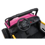 Mamido Dětské elektrické autíčko Buggy UTV Speed 24V růžové