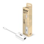 CLUB3D CAC-1519 síťový adaptér USB-C na RJ-45 bílá / 1Gbps (CAC-1519)