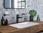 HANSGROHE - AddStoris Sklenka na kartáčky a pastu s držákem, matné sklo/černá mat 41749670