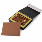 Dortisimo Krabička na 24 ks pralinek s magnetem černá (27 x 20,5 x 4 cm)