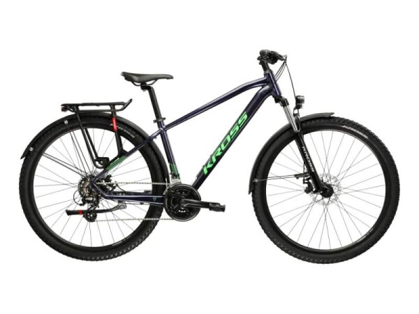 KROSS HEXAGON 2.0 EQ, rám 18" (L), model 2026, pneu 29", barva námořnická modrá/zelená - ZDARMA dopravné, seřízení, odborná montáž a sada světel! (Záruka nejlepší ceny. Nalezli jste někde lepší cenu? Napište nám a zkusíme ji trumfnout! )