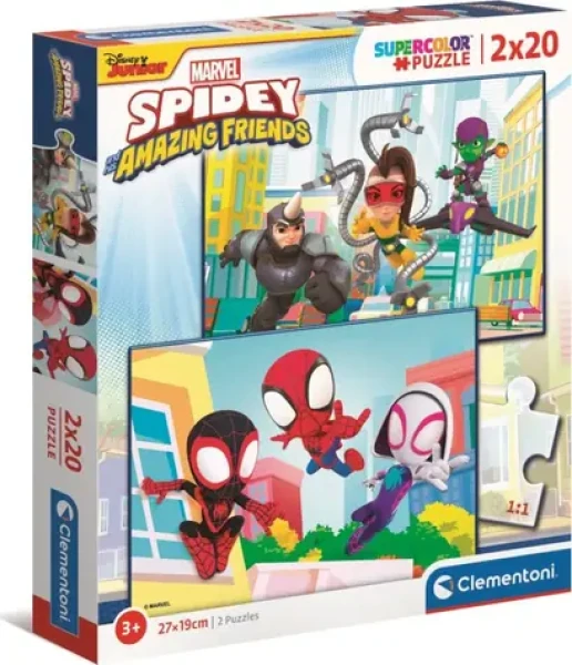 Clementoni PUZZLE Spidey a jeho úžasní kamarádi