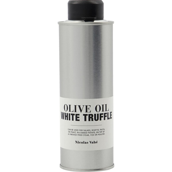 Nicolas Vahé Panenský olivový olej s příchutí bílého lanýže 250 ml, stříbrná barva, kov