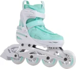 Blackwheels Flex Pro mátová / Kolečkové brusle / rekreační / nastavitelná velikost M 34-37