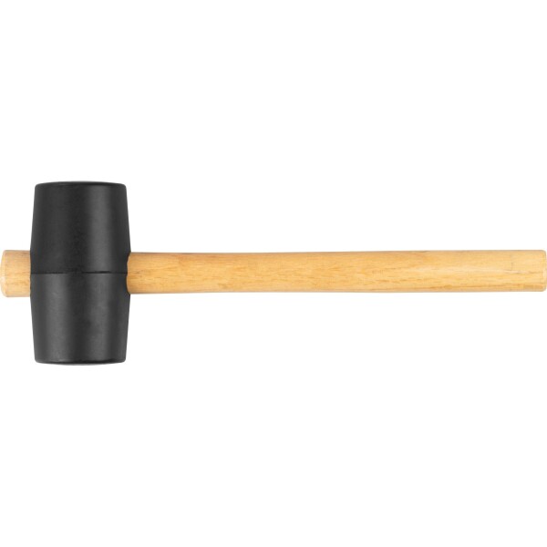 STREND PRO 230112 Palice gumová 450g, černá hlava, dřevěná násada 30cm