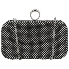 Luxusní plesová kabelka Moon Fanni, černá