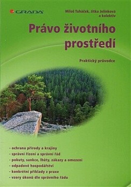 Právo životního prostředí - Miloš Tuháček, Jitka Jelínková