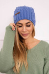 Fleecová čepice Paulina K227 light denim UNI