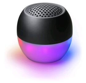 Boompods Tide Round Speaker Soundflare černá / Přenosný Bluetooth reproduktor / 3W / BT / USB-C / IPX6 / 700 mAh (SFLBLK)