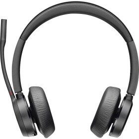 HP Poly Voyager 4320 UC Stereo Sluchátka On Ear Bluetooth®, 76U50AA, stereo, černá, Potlačení hluku