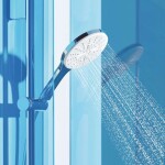 GROHE - Rainshower SmartActive Sada sprchové hlavice 130 9,5 l/min, 3 proudy, tyče 90 cm a hadice, měsíční bílá 26579LS0